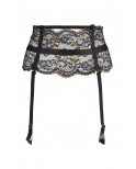 Porte-jarretelles dentelle Noir V-10362 - Axami