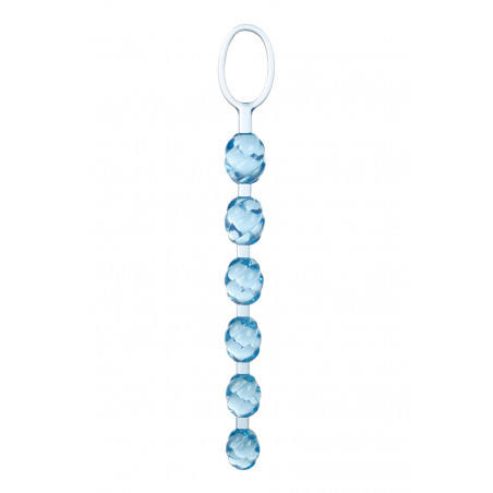 Perles anales CalExotics Swirl bleu