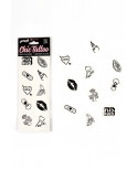 10 tatouages temporaires Candy Collection - Secret Play