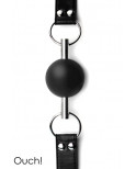 Solid Ball Gag noir - Ouch!