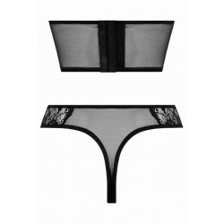 Ensemble bustier et string Tiara - Christine