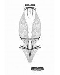 Ensemble body ouvert Renee noir - Christine