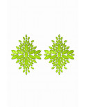 Cache-tétons vert phosphorescent - Glow