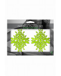 Cache-tétons vert phosphorescent - Glow