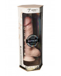 Gode Real Skin Suprème Model 1 flesh 17,8 cm - SilexD