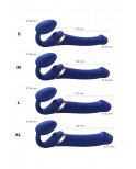 Strap-on-me Multi Orgasm bleu nuit S