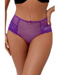 Tanga sexy pourpre à laçage