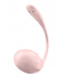 Oeuf vibrant connecté Ribbed Petal rose - Satisfyer