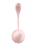 Oeuf vibrant connecté Ribbed Petal rose - Satisfyer