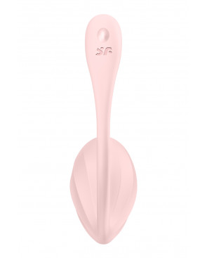 Oeuf vibrant connecté Ribbed Petal rose - Satisfyer
