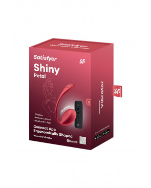 Oeuf vibrant connecté Shiny Petal red - Satisfyer