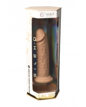 Gode Real Skin Model 2 flesh 15,4 cm - SilexD