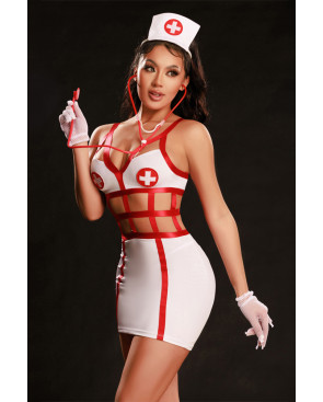 Déguisement infirmière sexy 5 pièces - J Lingerie