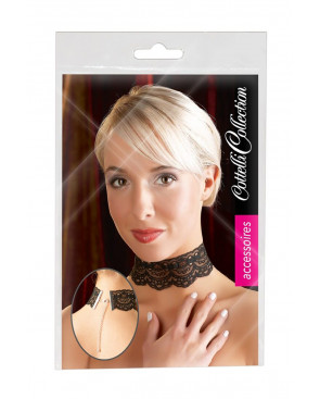 Collier sexy en dentelle - Cotelli Accessoires