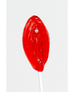 Sucette vulve fraise - Secret Play
