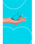 Mini vibro rechargeable Applust bleu - FairyGasm