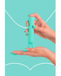 Mini vibro rechargeable BlissStars vert - FairyGasm