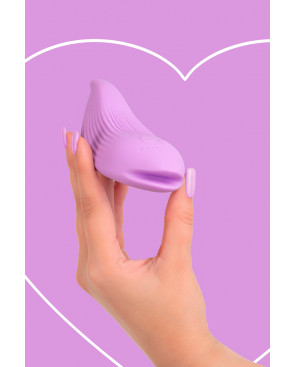 Mini vibro rechargeable DelightfulWave violet - FairyGasm