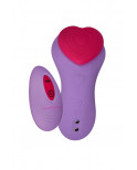 Stimulateur télécommandé de culotte HeartGem violet - FairyGasm
