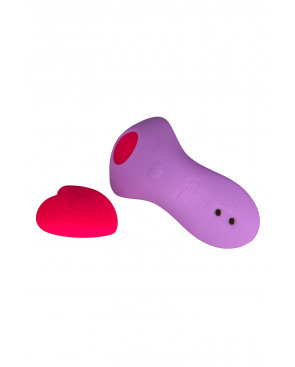 Stimulateur télécommandé de culotte HeartGem violet - FairyGasm