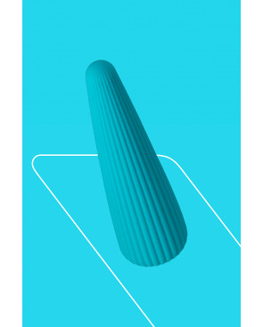 Vibro rechargeable IcyCone bleu - FairyGasm