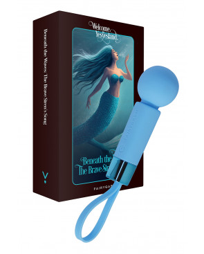 Mini vibro rechargeable Pearlstasy bleu - FairyGasm