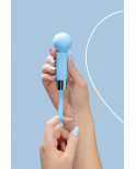 Mini vibro rechargeable Pearlstasy bleu - FairyGasm