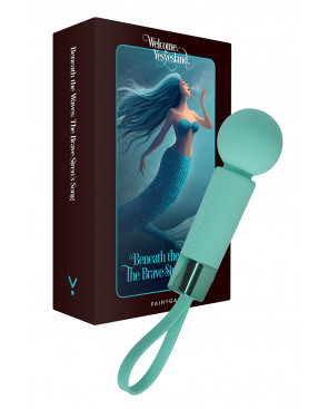 Mini vibro rechargeable Pearlstasy vert - FairyGasm