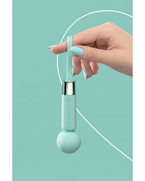 Mini vibro rechargeable Pearlstasy vert - FairyGasm