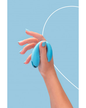 Vibro pour couples PleasureBerry bleu - FairyGasm