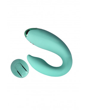 Vibro pour couples PleasureBerry vert - FairyGasm