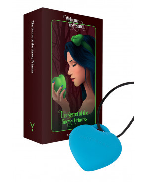 Stimulateur pendentif PleasureStone bleu - FairyGasm