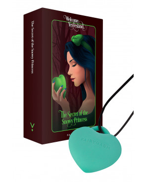 Stimulateur pendentif PleasureStone vert - FairyGasm