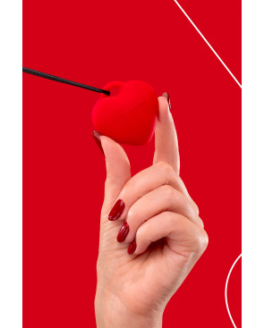 Stimulateur pendentif PleasureStone rouge - FairyGasm