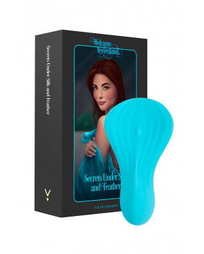 Mini vibro rechargeable SilkenTouch bleu - FairyGasm