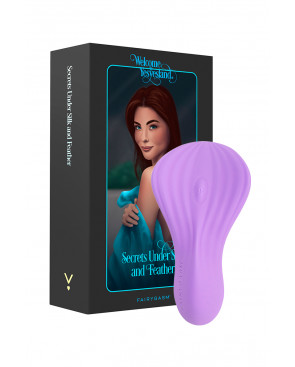 Mini vibro rechargeable SilkenTouch violet - FairyGasm