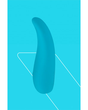 Mini vibro rechargeable ThrillLeaf bleu - FairyGasm