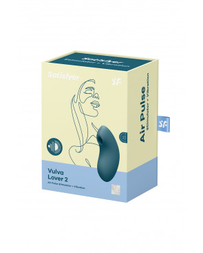 Double stimulateur Vulva Lover 2 bleu - Satisfyer