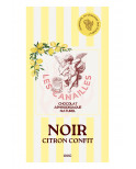 Chocolat noir citron confit - Tablette 100g - Les canailles