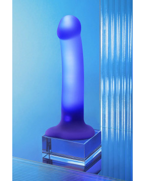 Dildo lumineux violet - Strap-On-Me