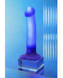 Dildo lumineux violet - Strap-On-Me