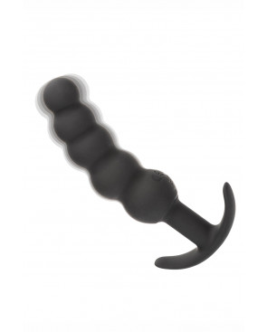 Plug anal Vibrant avec 5 perles - Calexotics