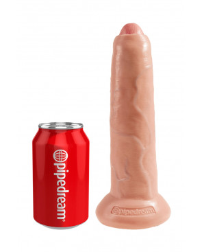 Gode 23,5 cm avec prépuce - King Cock