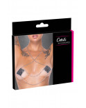 Caches tétons avec chainette de cou - Cotelli Accessoire