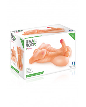 Buste homme réaliste en érection