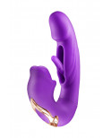 Vibromasseur rabbit 3-en-1 Kissy violet - Yoba