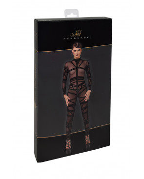 Combinaison floquée Bondesque F357 - Noir Handmade