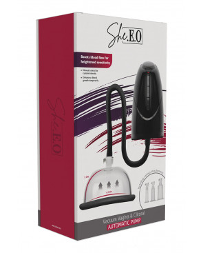 Pompe à vagin et clitoris automatique - She.E.O