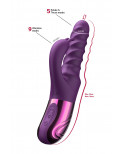 Vibro Swirl Rabbit Thrusting Vibrator - She.E.O