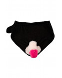 Slip avec pénis en peluche mobile